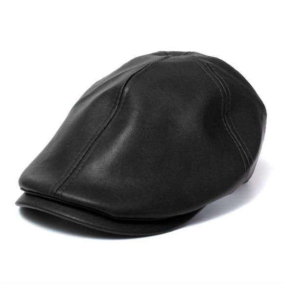 Other - 🎁 Newsboy Hat Faux Leather